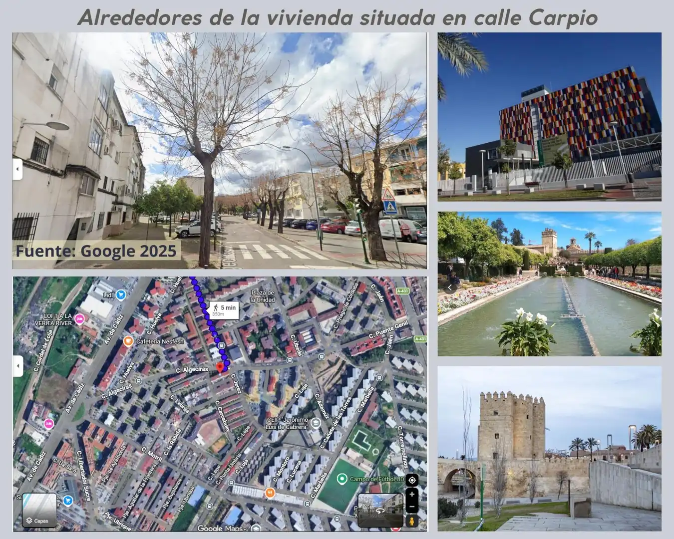 Vista exterior de Piso en venta en Córdoba con Aire acondicionado y Amueblado