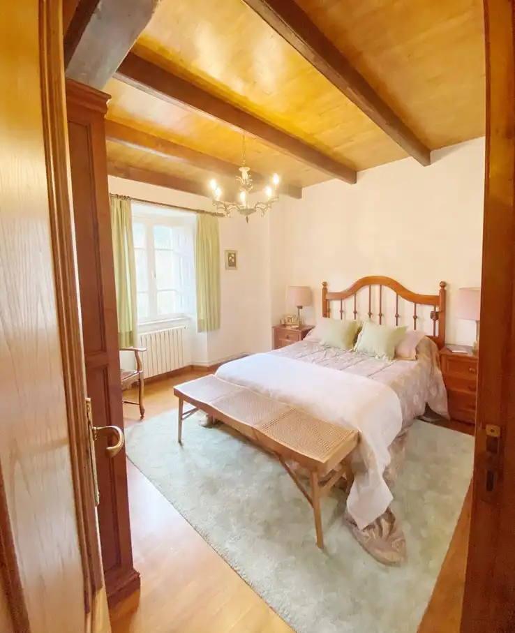 Habitación de Casa o chalet en venta en A Pontenova   con Calefacción, Jardín privado y Parquet