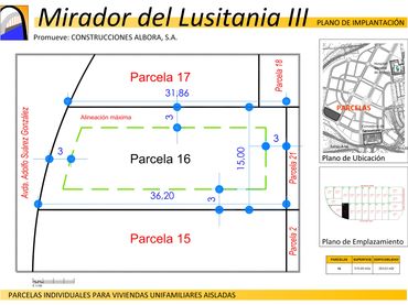 Terreno residenziale in vendita a Avenida Juan Carlos Rodríguez Ibarra 20