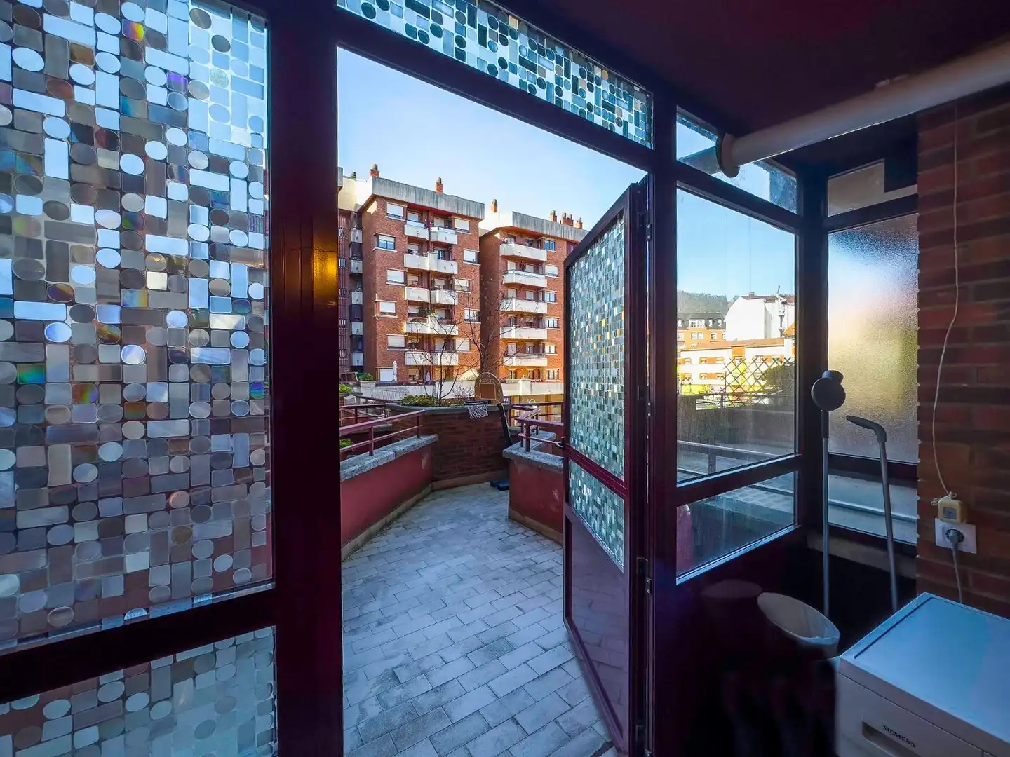 Balcony of Flat for rent in Oviedo   with Heating, Private garden and Terrace