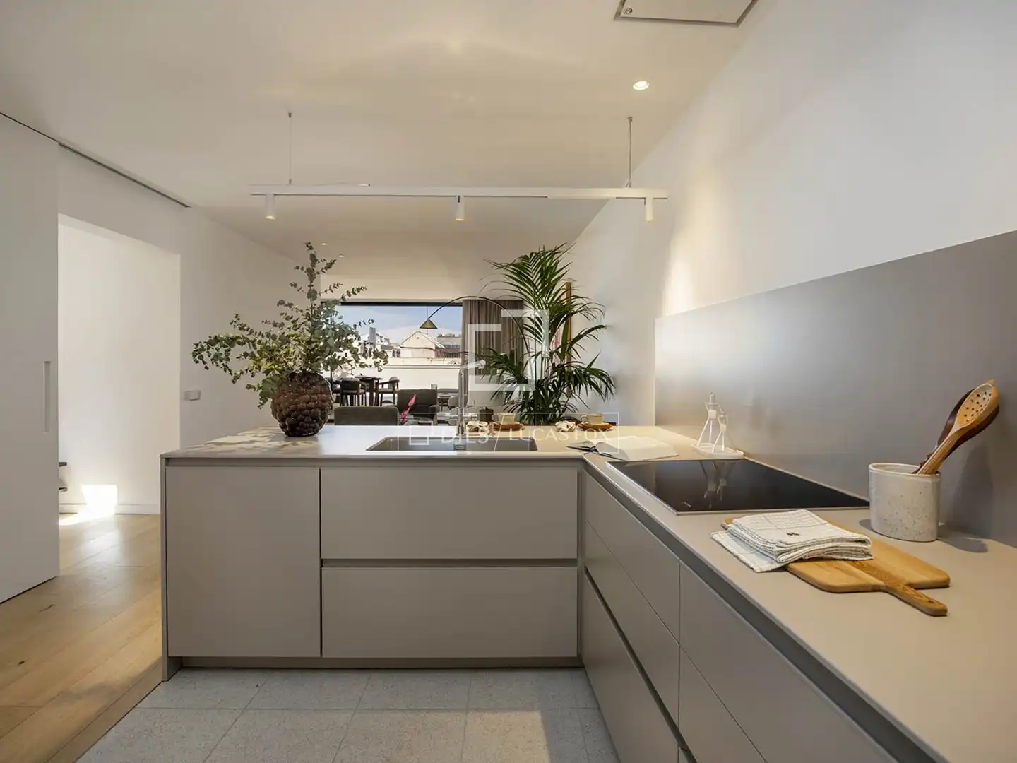Cocina de Ático en venta en Barcelona con Aire acondicionado, Calefacción y Parquet