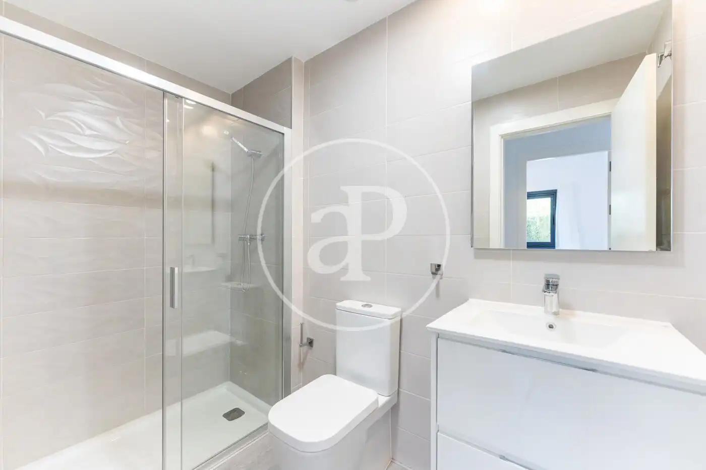 Badezimmer von Wohnung zum Verkauf in Manacor mit Klimaanlage, Heizung und Privatgarten