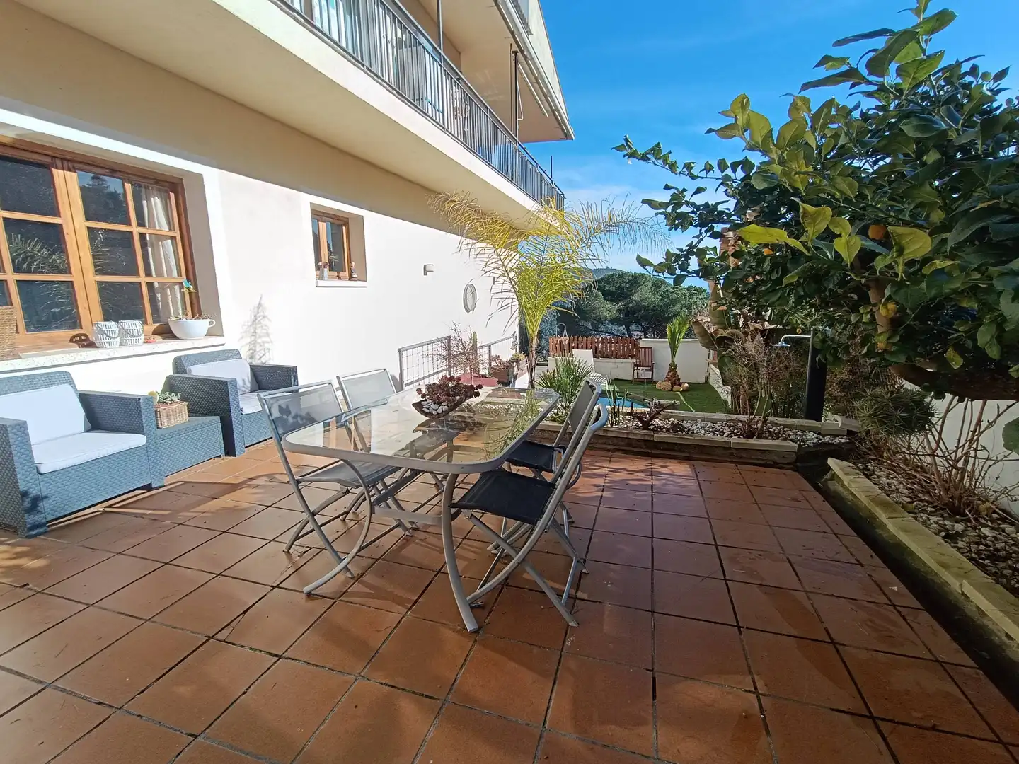 Terraza de Casa o chalet en venta en Castellar del Vallès con Calefacción, Balcón y Jacuzzi