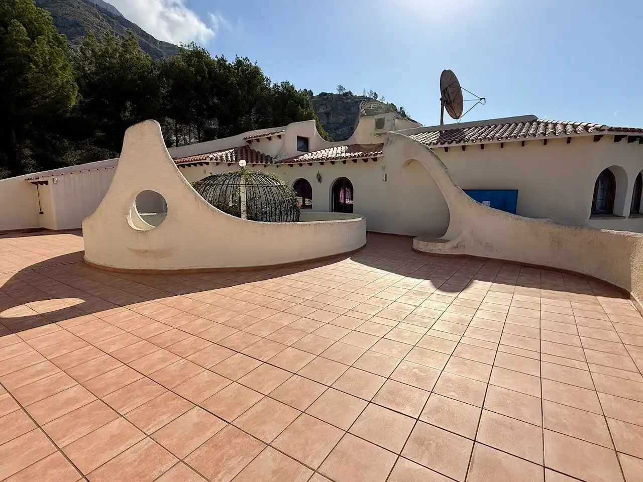 Terraza de Casa o chalet en venta en Altea con Aire acondicionado, Calefacción y Jardín privado