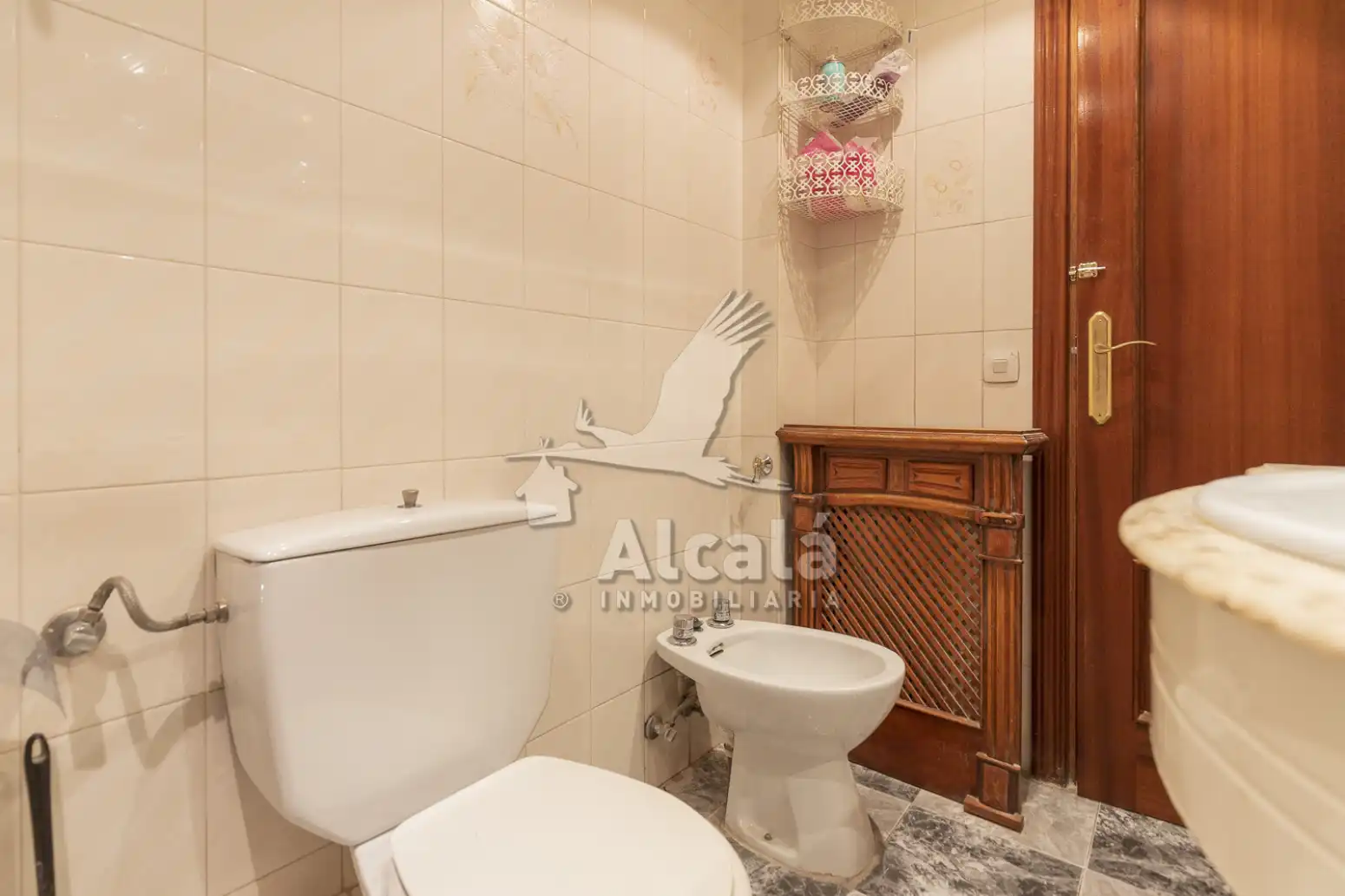 Badezimmer von Wohnung zum Verkauf in Alcalá de Henares mit Heizung und Terrasse