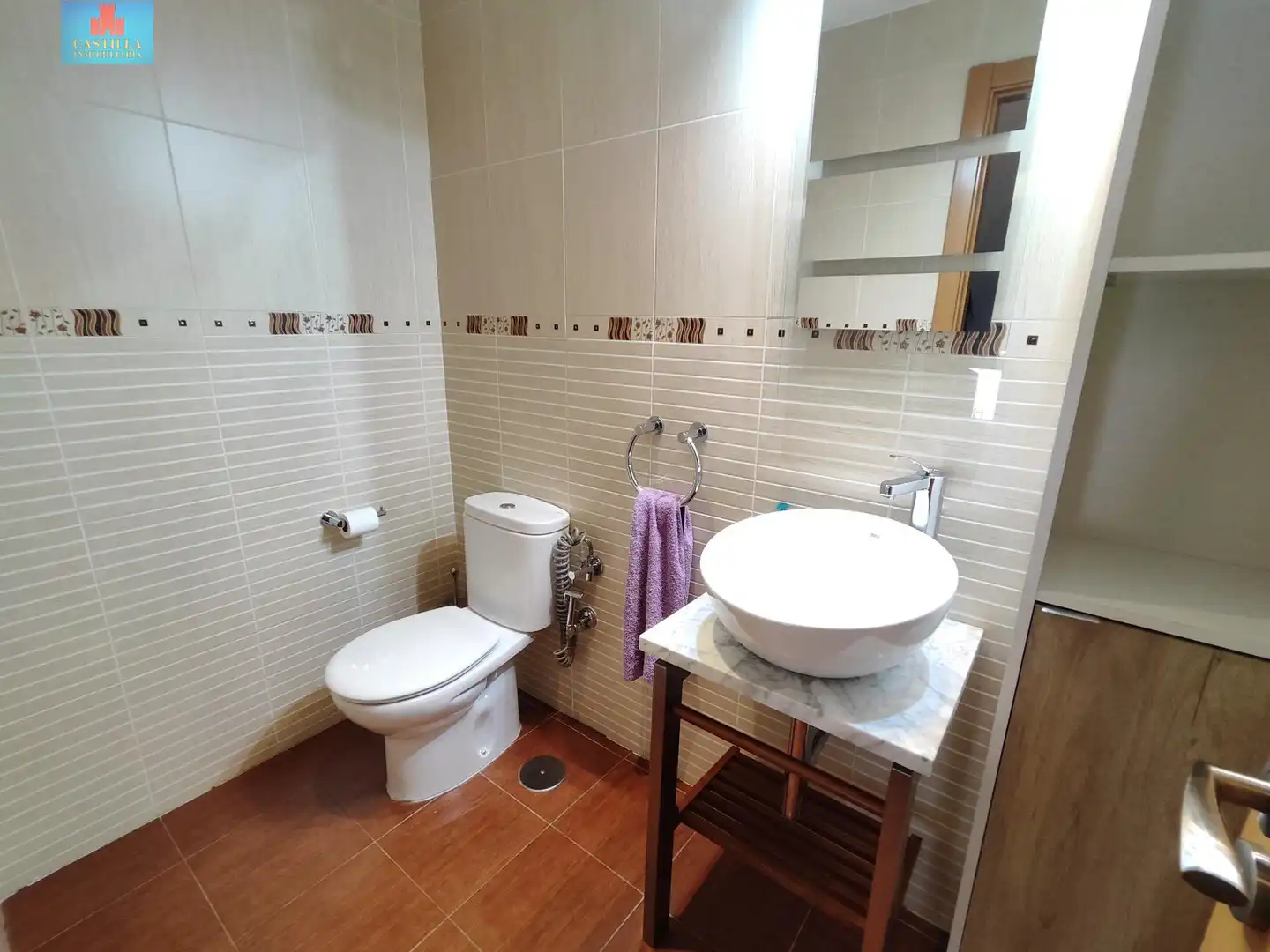 Baño de Casa adosada en venta en Ávila con Calefacción, Jardín privado y Terraza