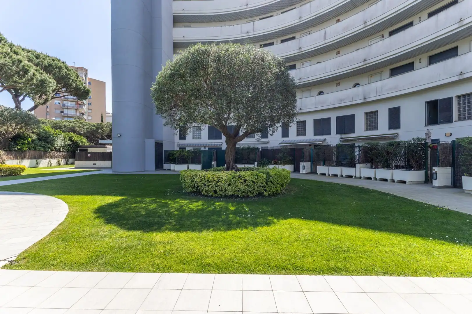 Vista exterior de Piso en venta en Blanes con Aire acondicionado, Calefacción y Jardín privado