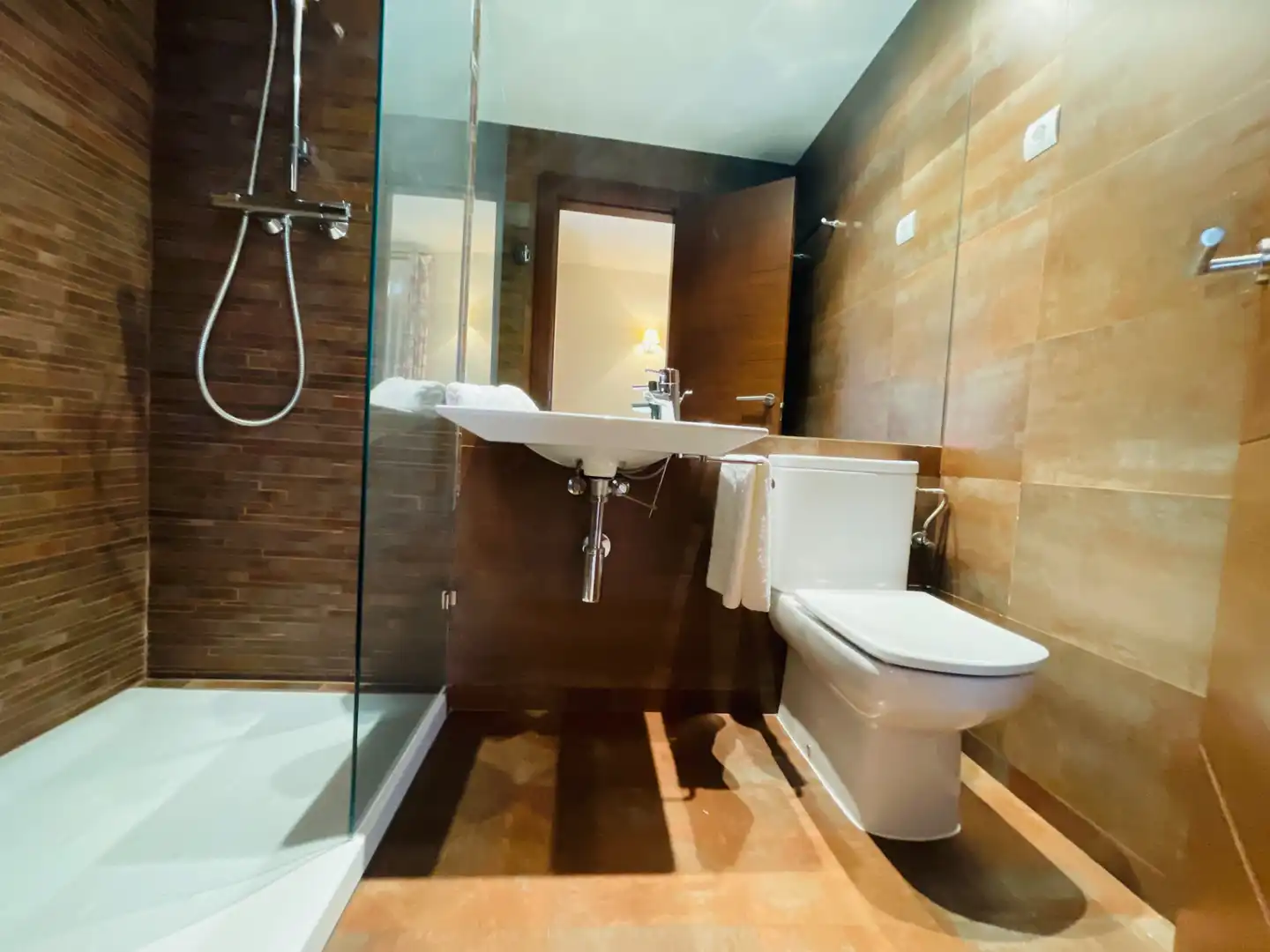 Baño de Casa o chalet en venta en Los Yébenes con Aire acondicionado, Calefacción y Jardín privado