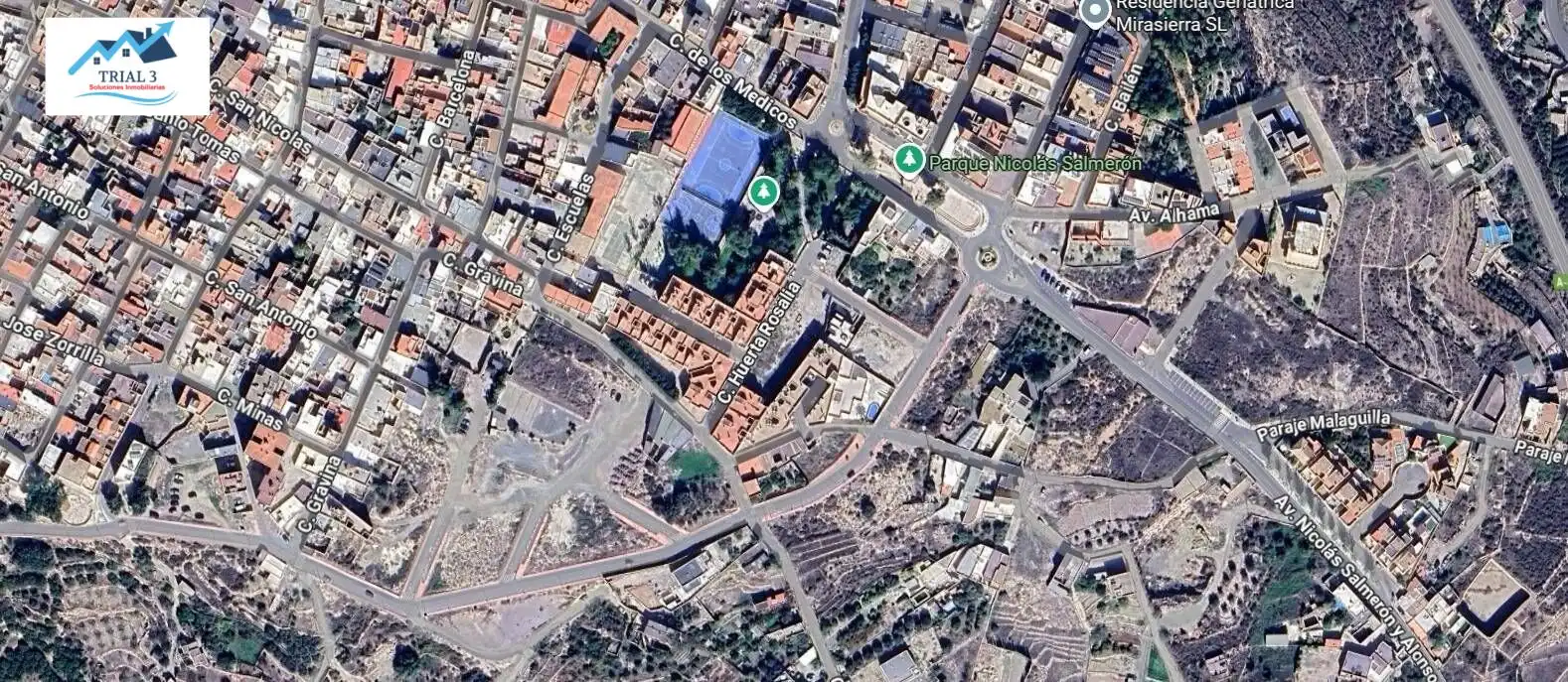 Vista exterior de Pis en venda en Alhama de Almería amb Jardí privat, Terrassa i Balcó