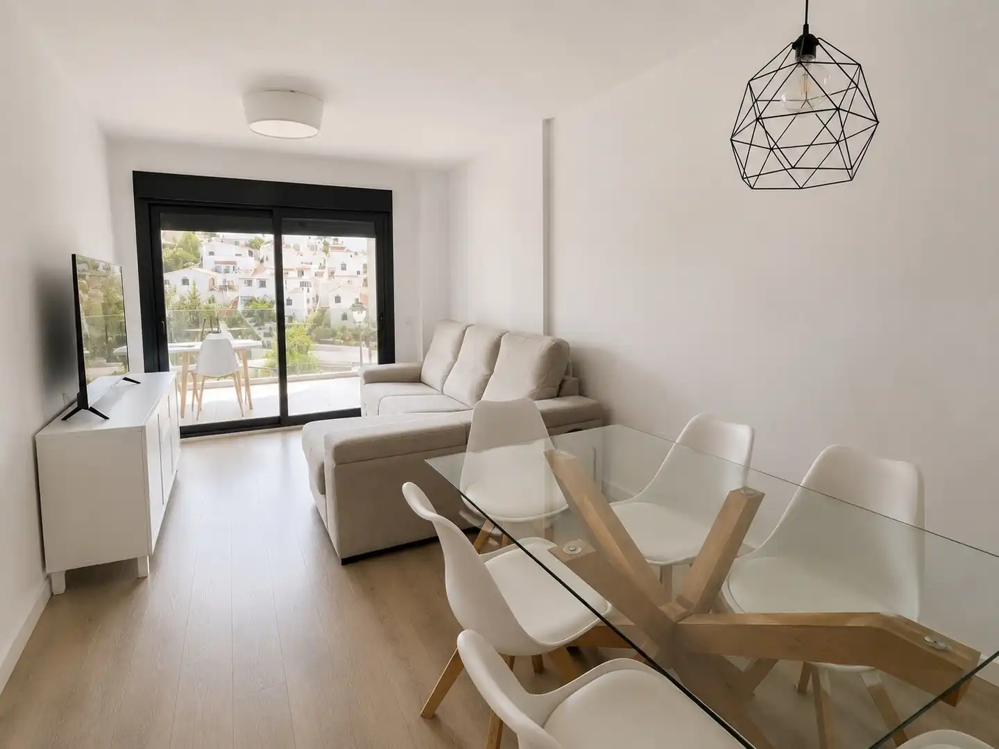 Sala de estar de Piso en venta en Vélez-Málaga con Aire acondicionado, Calefacción y Terraza