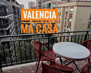Vista exterior de Pis de lloguer en  Valencia Capital amb Aire condicionat, Moblat i Balcó
