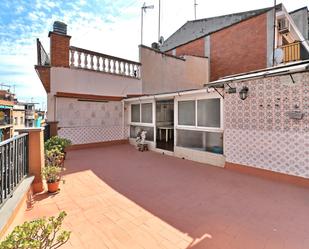 Terrace of Single-family semi-detached for sale in  Barcelona Capital  with Heating, Parquet flooring and Terrace
