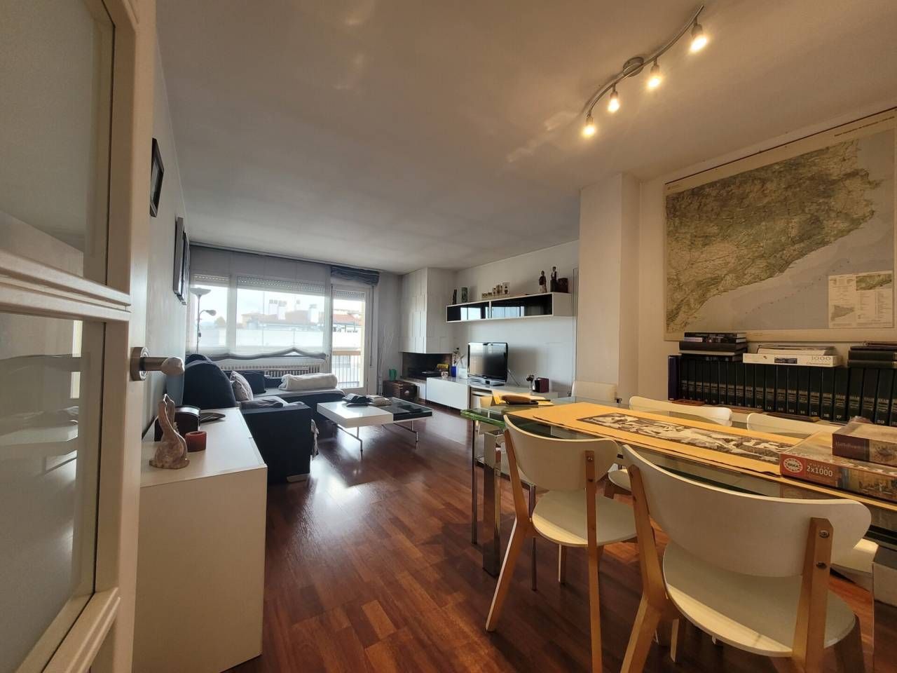 Sala d'estar de Dúplex en venda en Vic amb Aire condicionat, Calefacció i Parquet