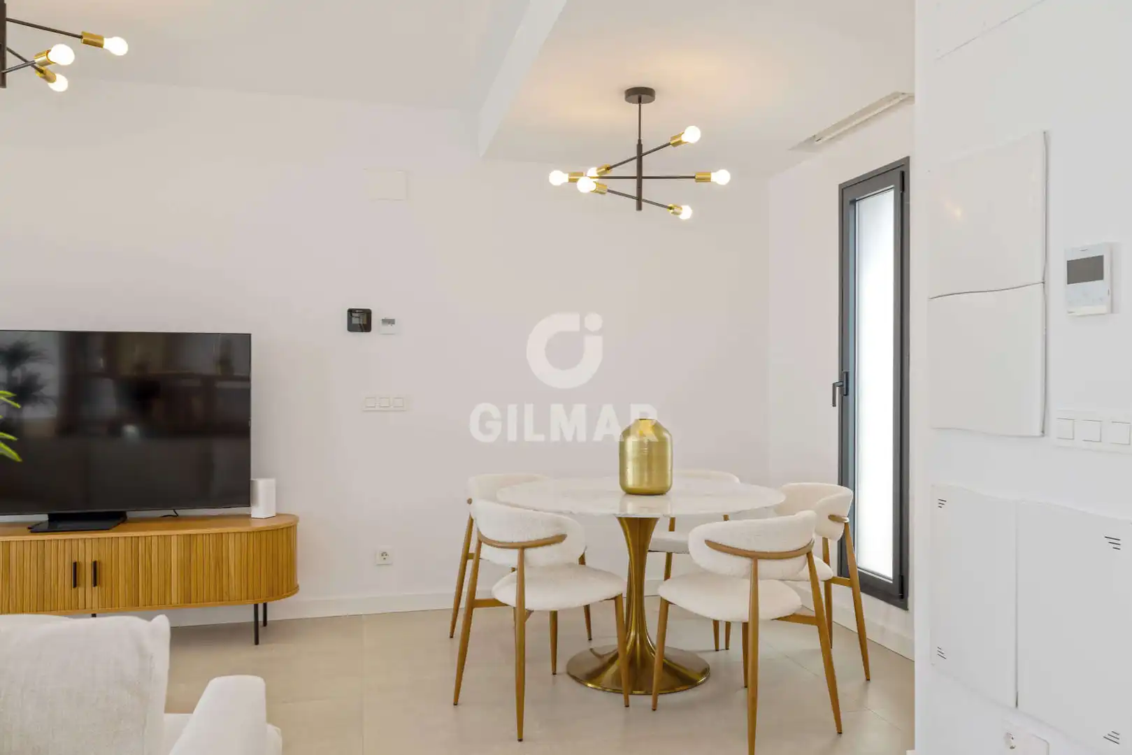 Comedor de Casa adosada en venta en Estepona con Calefacción, Jardín privado y Piscina