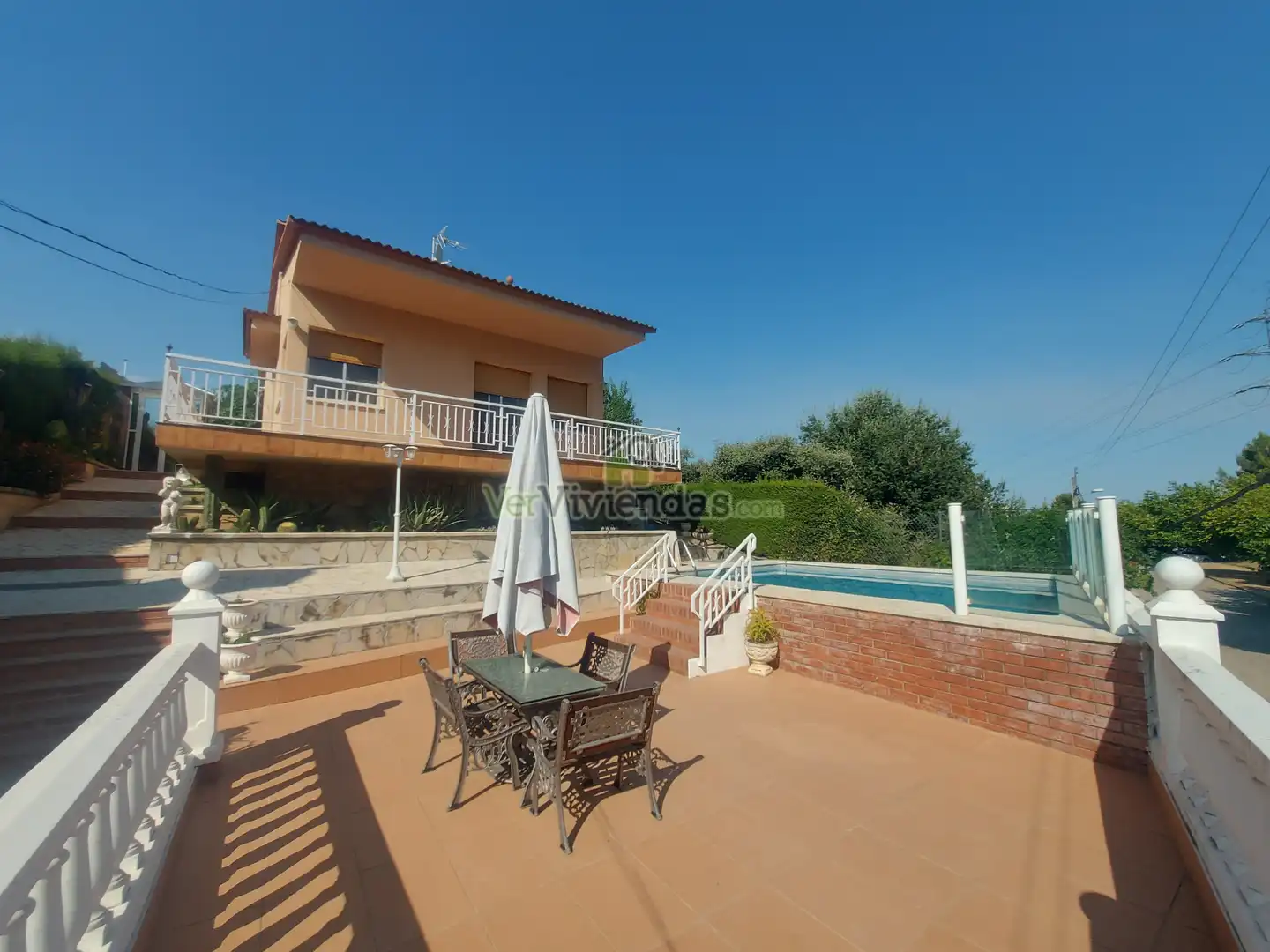 Terrassa de Casa o xalet en venda en Piera amb Calefacció, Jardí privat i Terrassa