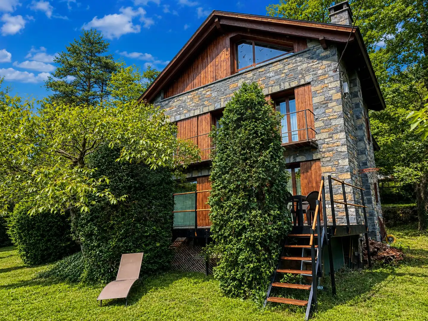 Vista exterior de Casa o chalet en venta en Broto
