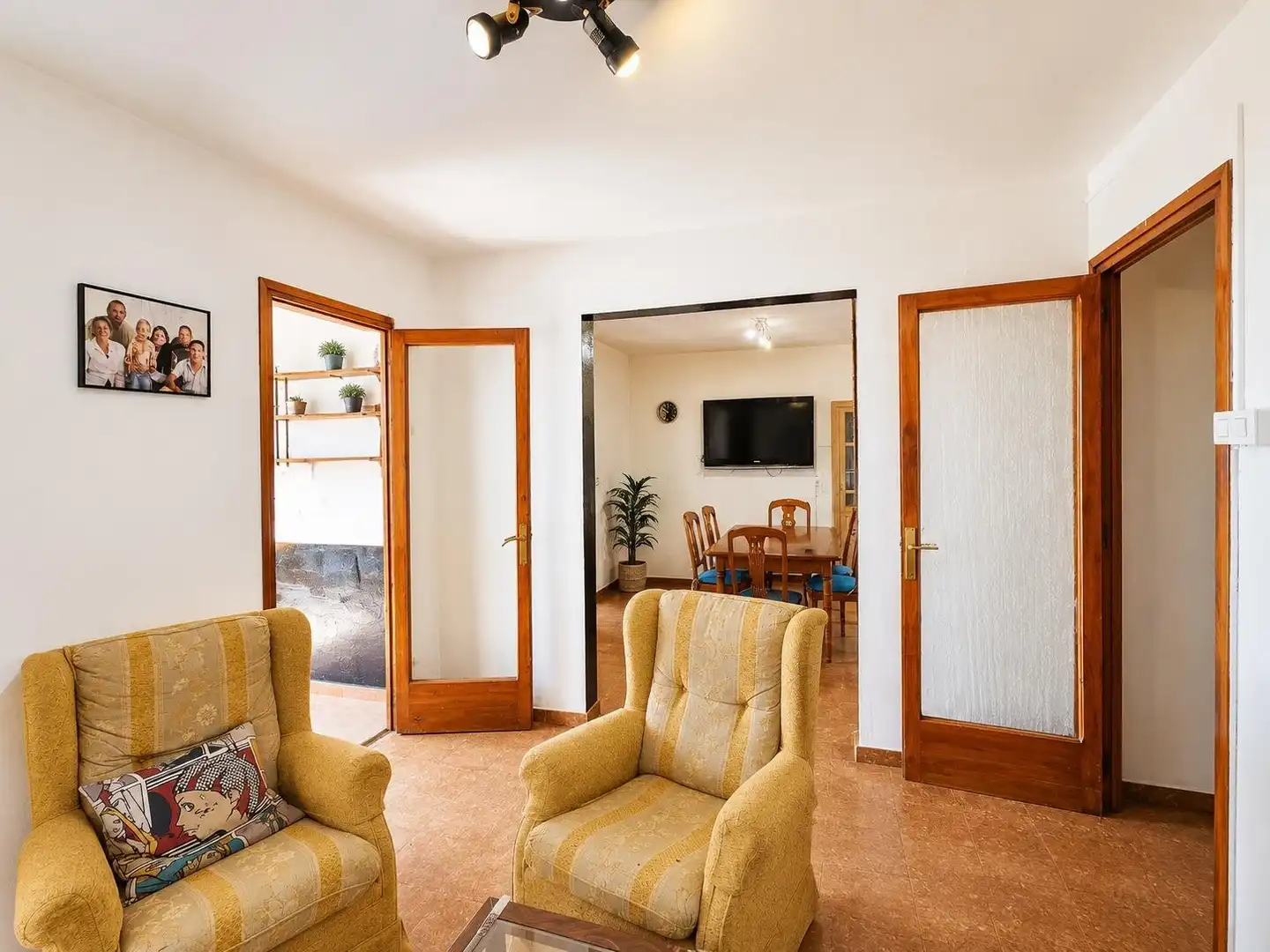 Sala de estar de Piso en venta en Arenys de Mar