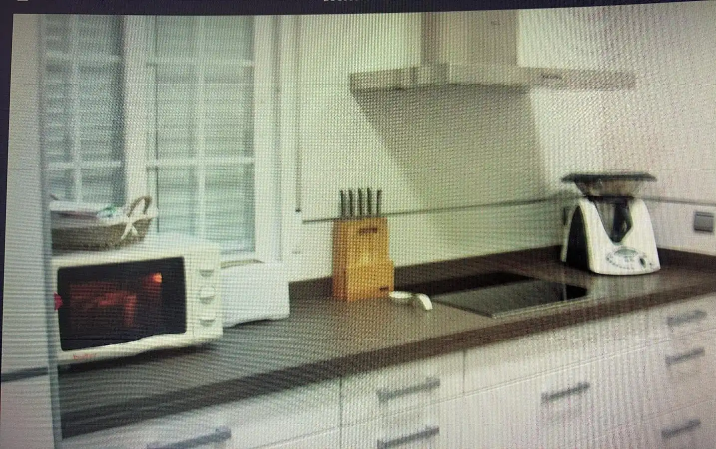Kitchen of Flat for sale in Madrid  with Air Conditioner, Heating and Private garden