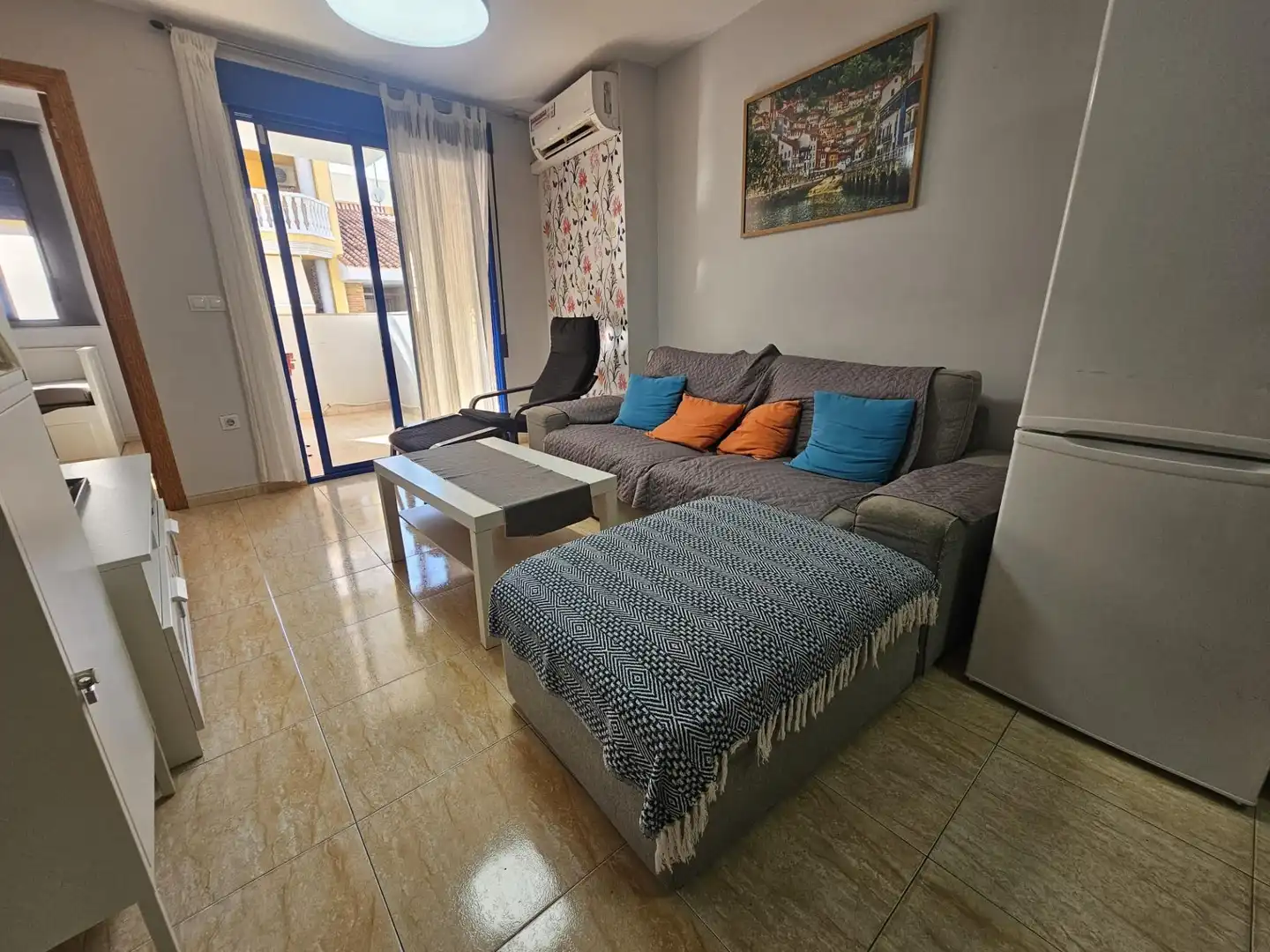 Sala d'estar de Pis en venda en Moncofa amb Aire condicionat, Calefacció i Terrassa