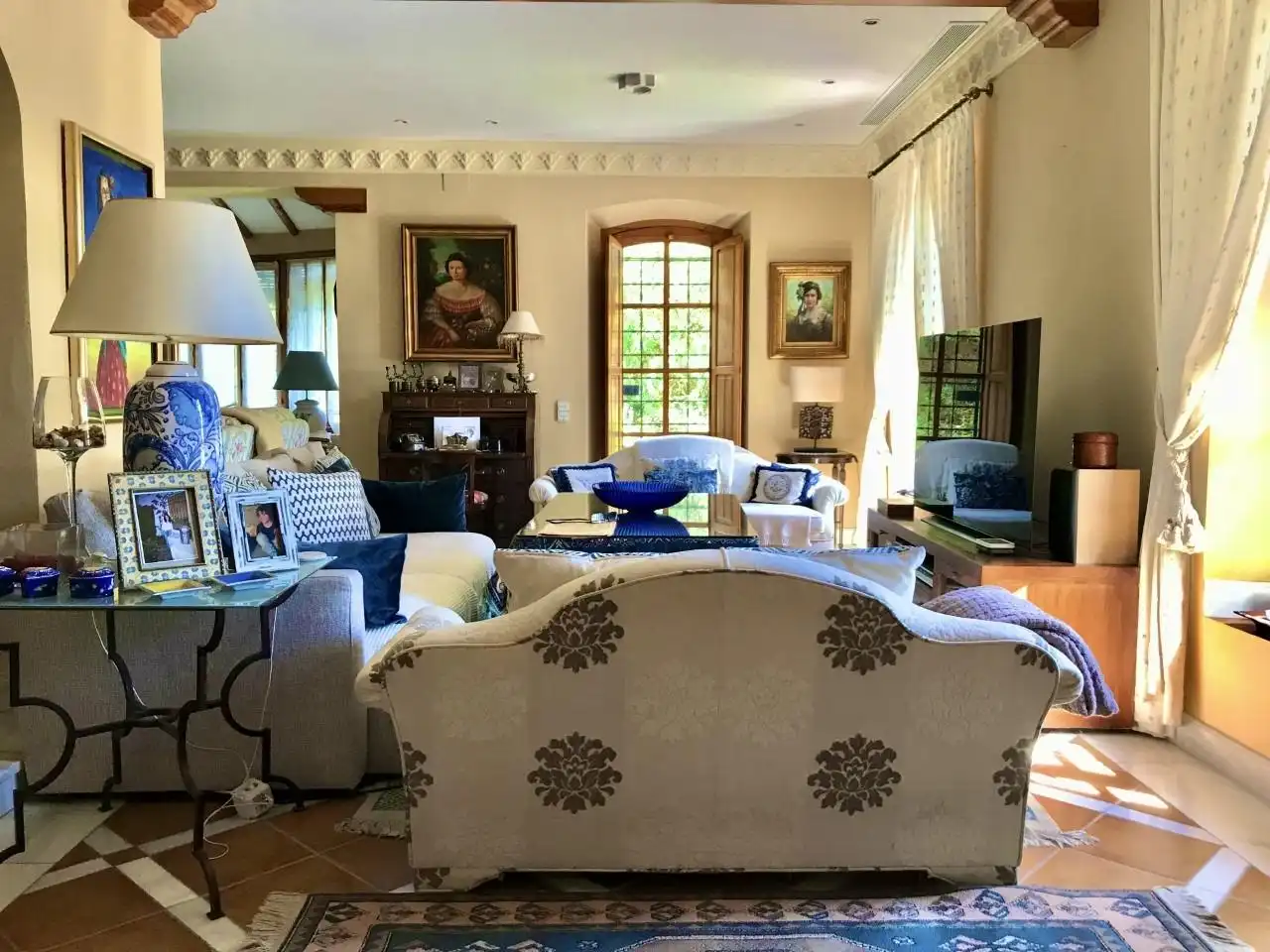 Living room of Houses for sale in Córdoba  with Air Conditioner, Heating and Private garden