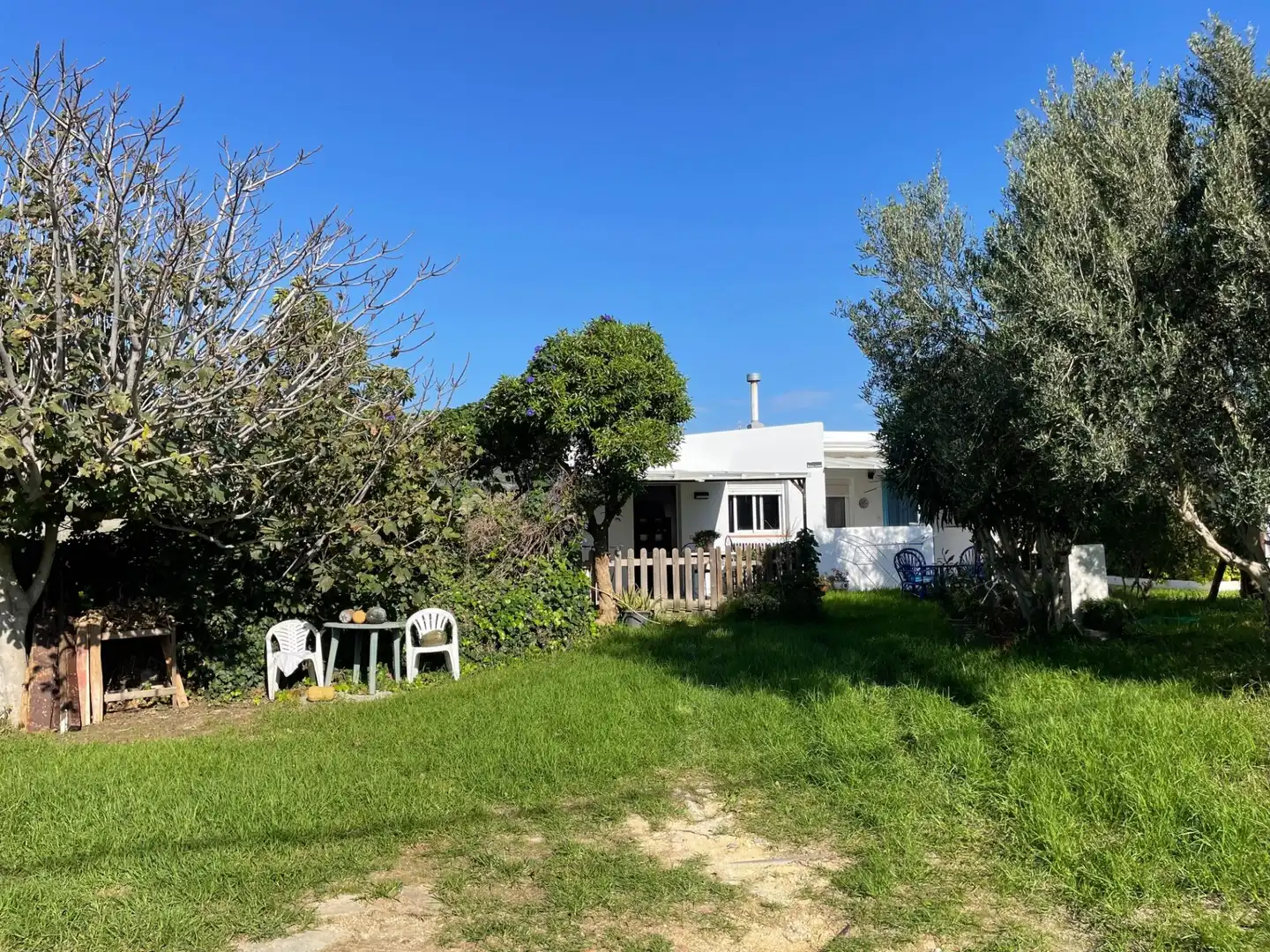 Jardí de Finca rústica en venda en Tarifa amb Aire condicionat, Calefacció i Jardí privat