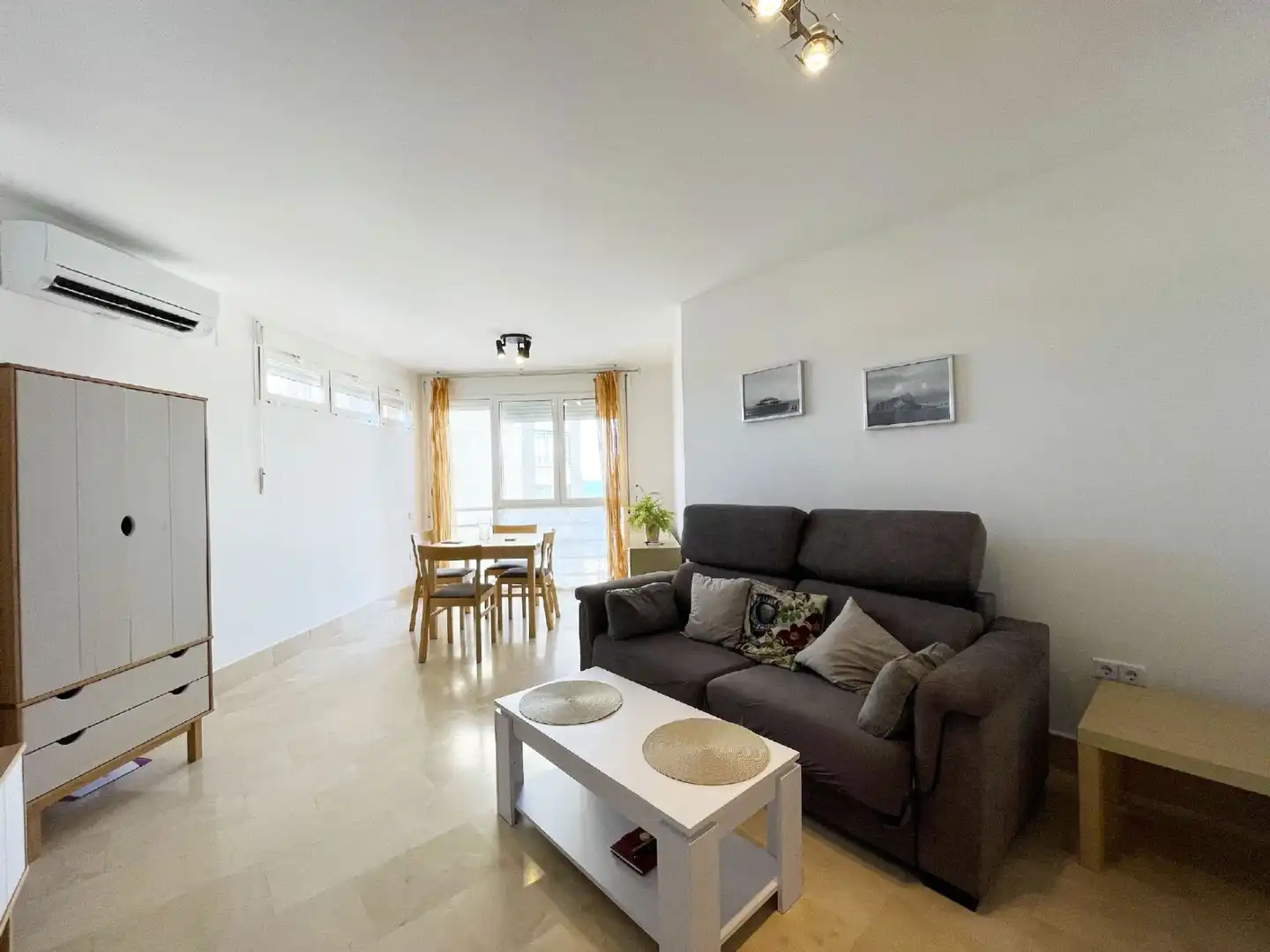 Sala d'estar de Apartament en venda en Calpe / Calp