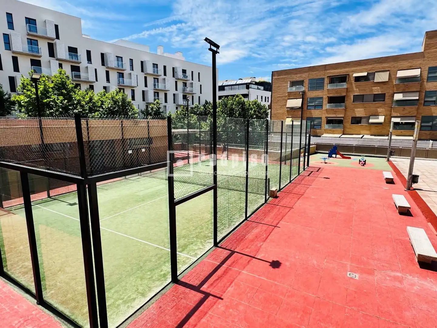 Vista exterior de Piso en venta en Getafe con Aire acondicionado, Calefacción y Jardín privado