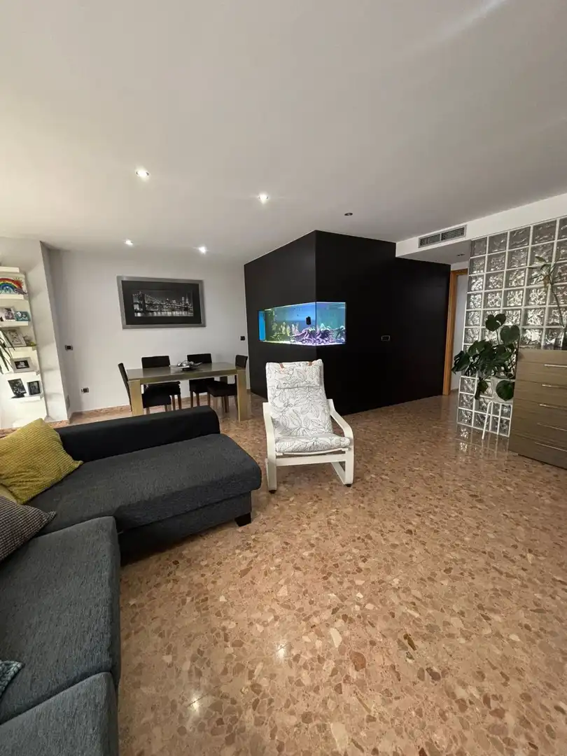 Wohnzimmer von Wohnung zum Verkauf in Burriana / Borriana mit Klimaanlage, Heizung und Terrasse