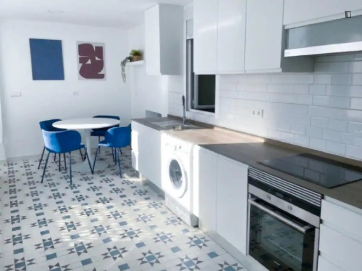 Cocina de Apartamento para compartir en Elche / Elx con Amueblado, Horno y Lavadora