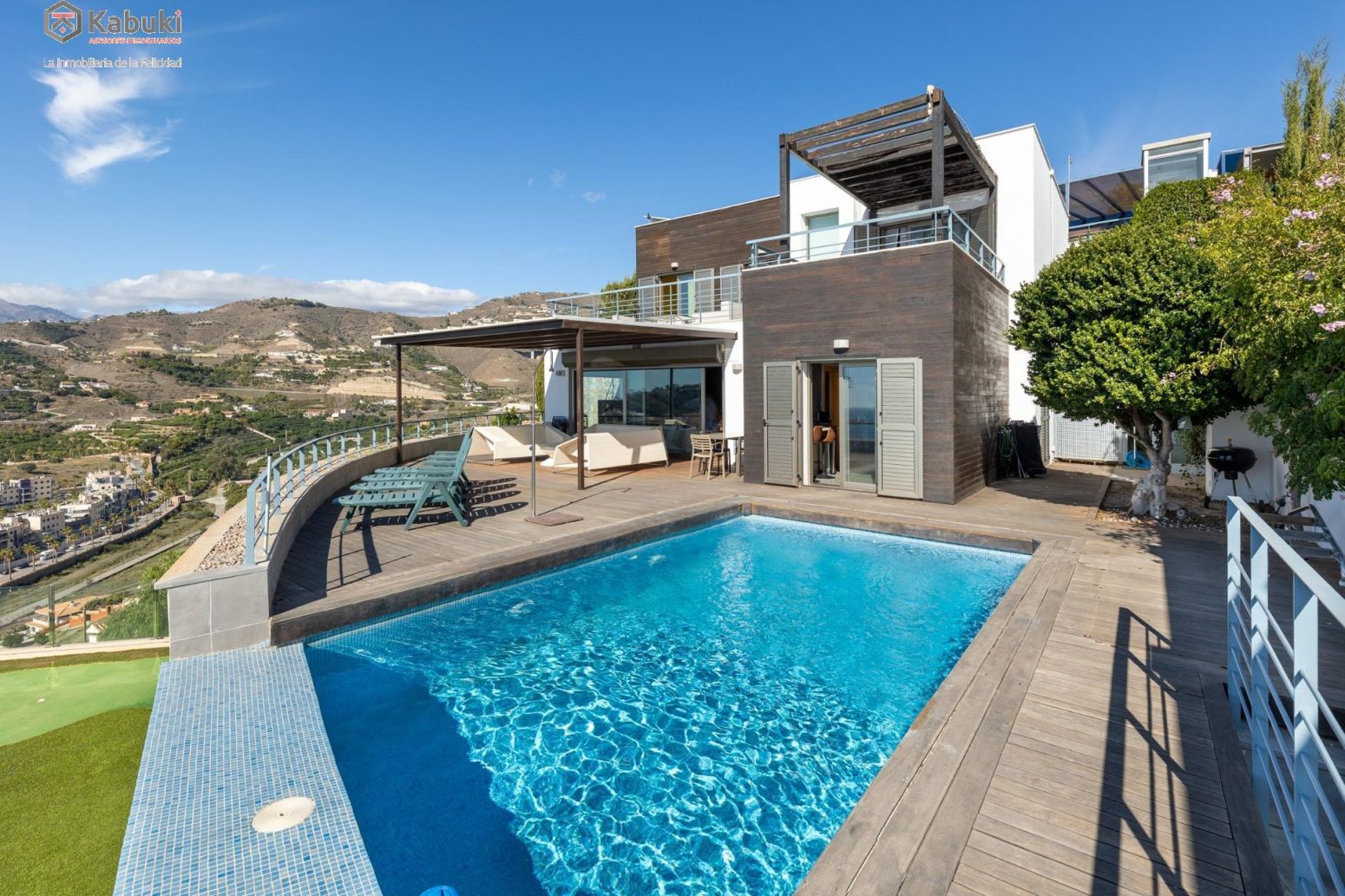 Swimming pool of House or chalet to rent in Almuñécar  with Air Conditioner, Terrace and Swimming Pool