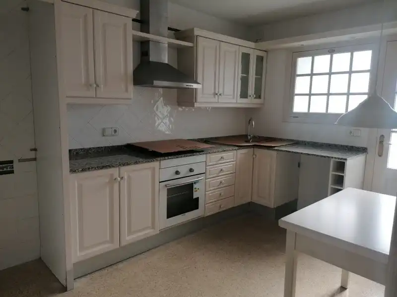 Kitchen of Flat for rent in Sabadell  with Heating, Oven and Balcony