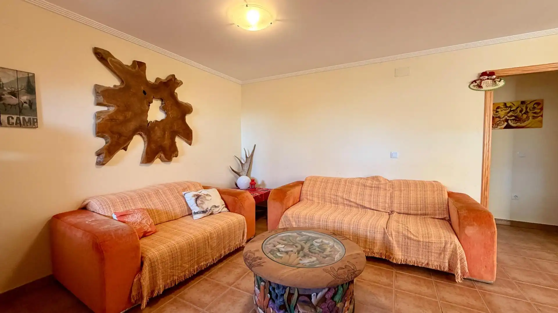 Living room of Houses for sale in Elche / Elx  with Air Conditioner, Heating and Terrace