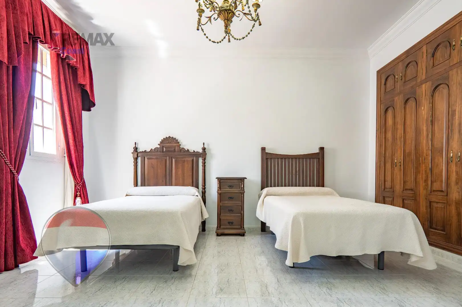 Bedroom of Houses for sale in Cuevas Bajas  with Heating, Private garden and Swimming Pool