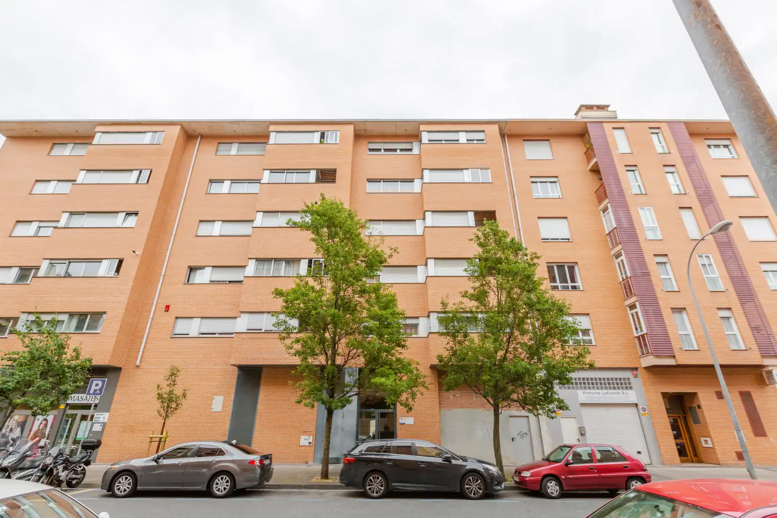 Exterior view of Flat for sale in  Pamplona / Iruña  with Heating, Terrace and Storage room