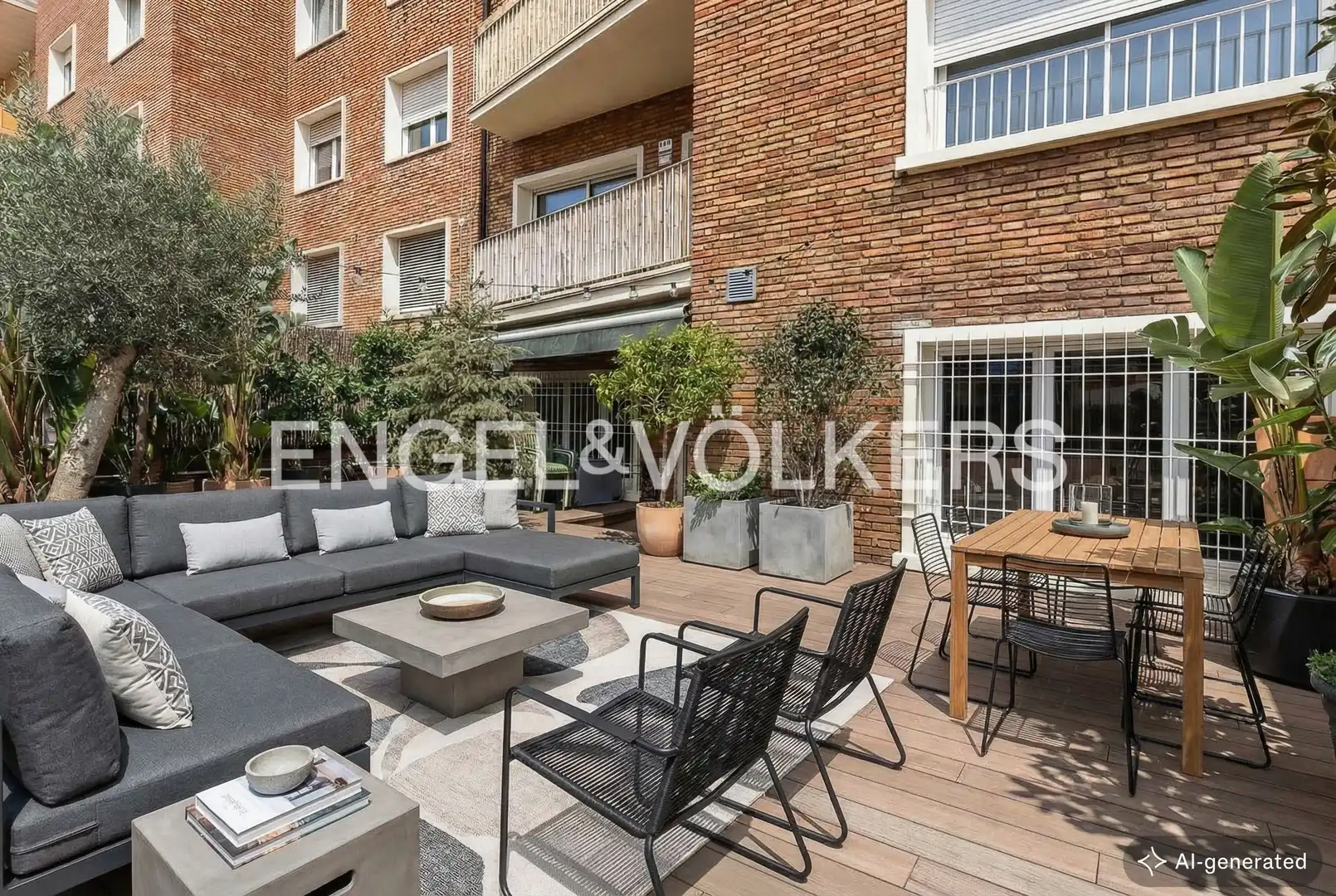 Terrace of Flat for sale in Barcelona  with Air Conditioner, Heating and Parquet flooring