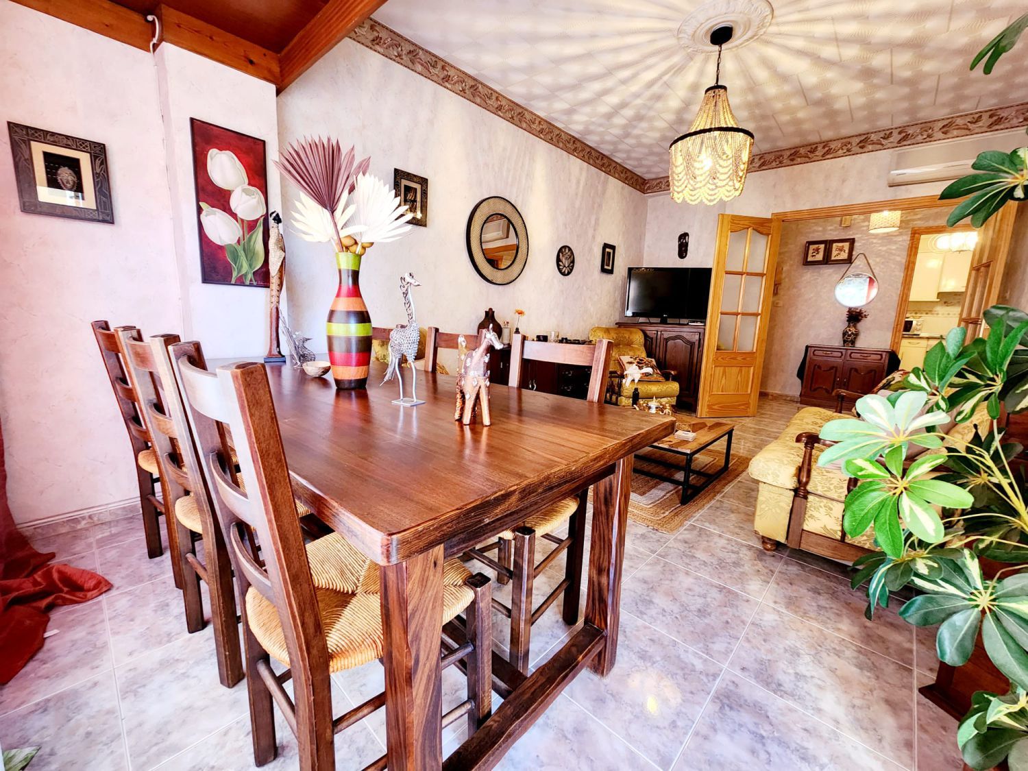 Dining room of Flat for sale in Águilas  with Air Conditioner, Terrace and Balcony