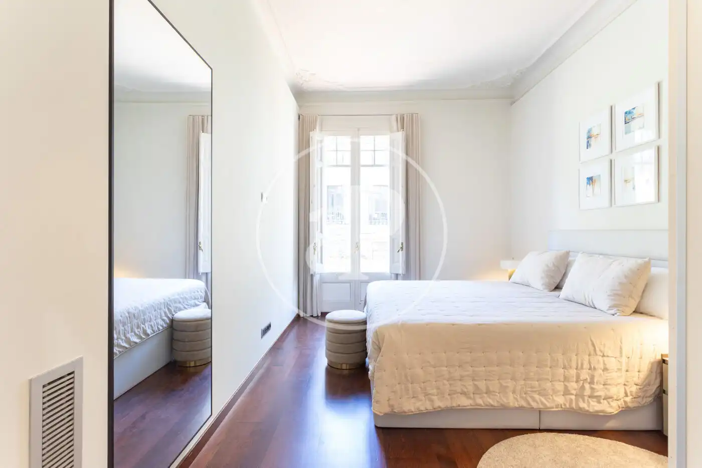 Habitación de Piso de alquiler en Barcelona con Aire acondicionado, Calefacción y Amueblado