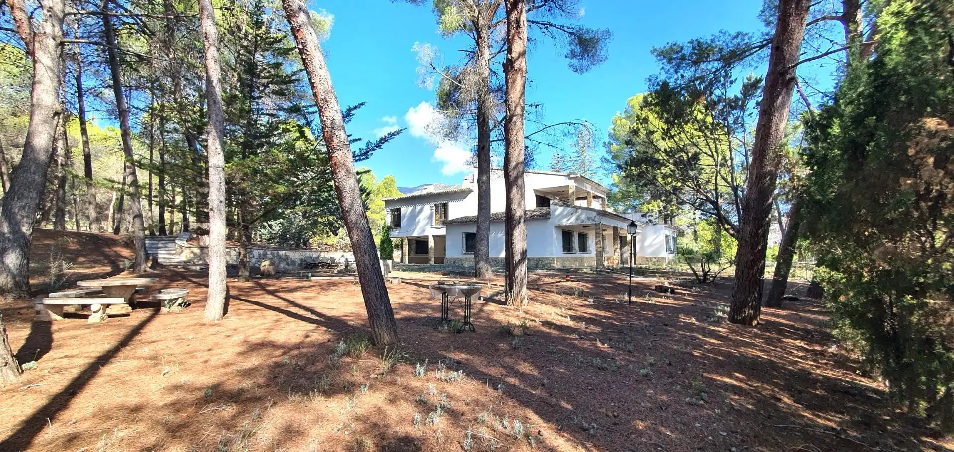 Vista exterior de Casa o xalet en venda en Cocentaina amb Calefacció, Jardí privat i Terrassa