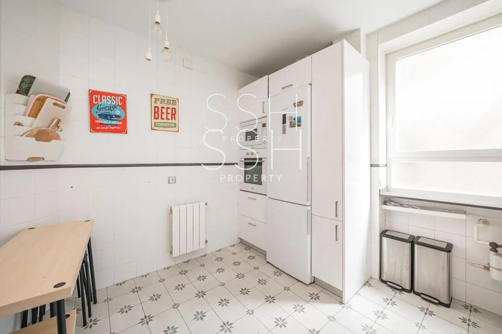 Küche von Wohnung zur Miete in Madrid mit Klimaanlage, Heizung und Möbliert