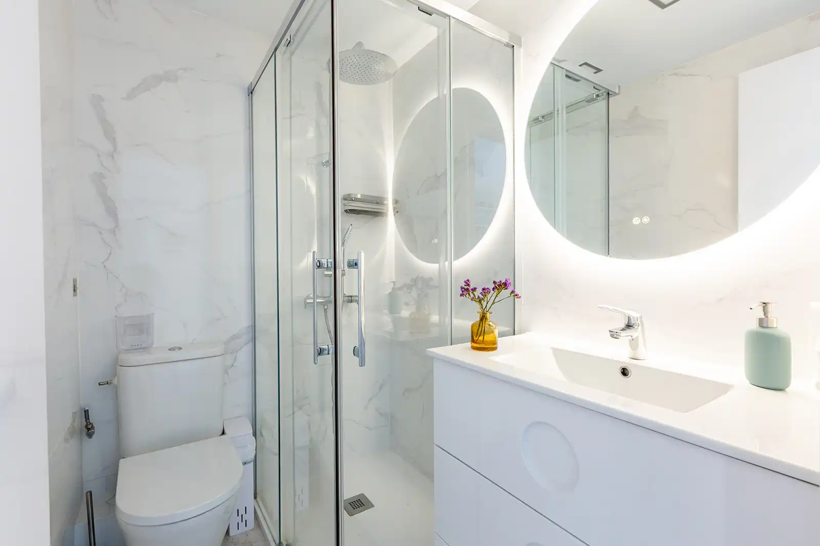 Baño de Apartamento en venta en  Palma de Mallorca con Aire acondicionado, Terraza y Trastero