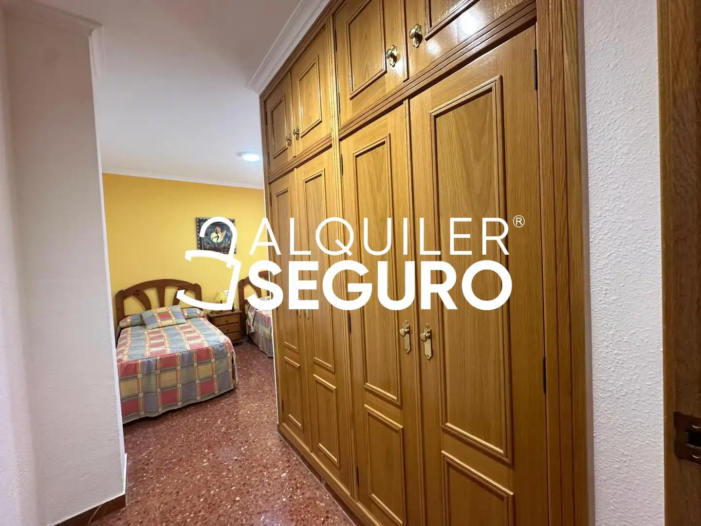 Bedroom of Flat for rent in Chiva  with Air Conditioner, Terrace and Furnished