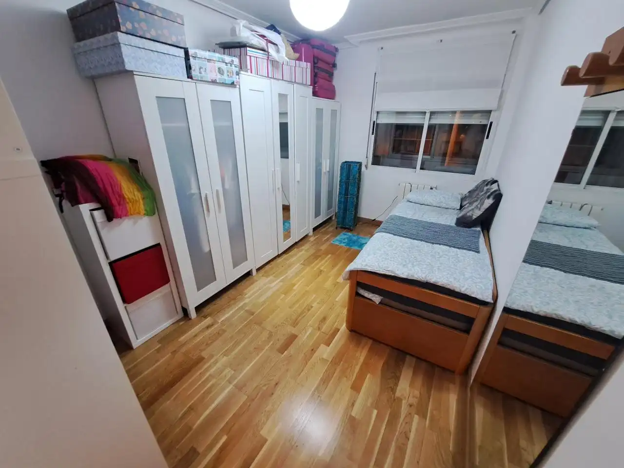 Bedroom of Flat for sale in Zaragoza  with Air Conditioner, Heating and Parquet flooring
