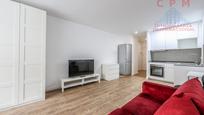 Sala d'estar de Estudi de lloguer en  Madrid Capital amb Aire condicionat, Calefacció i Parquet