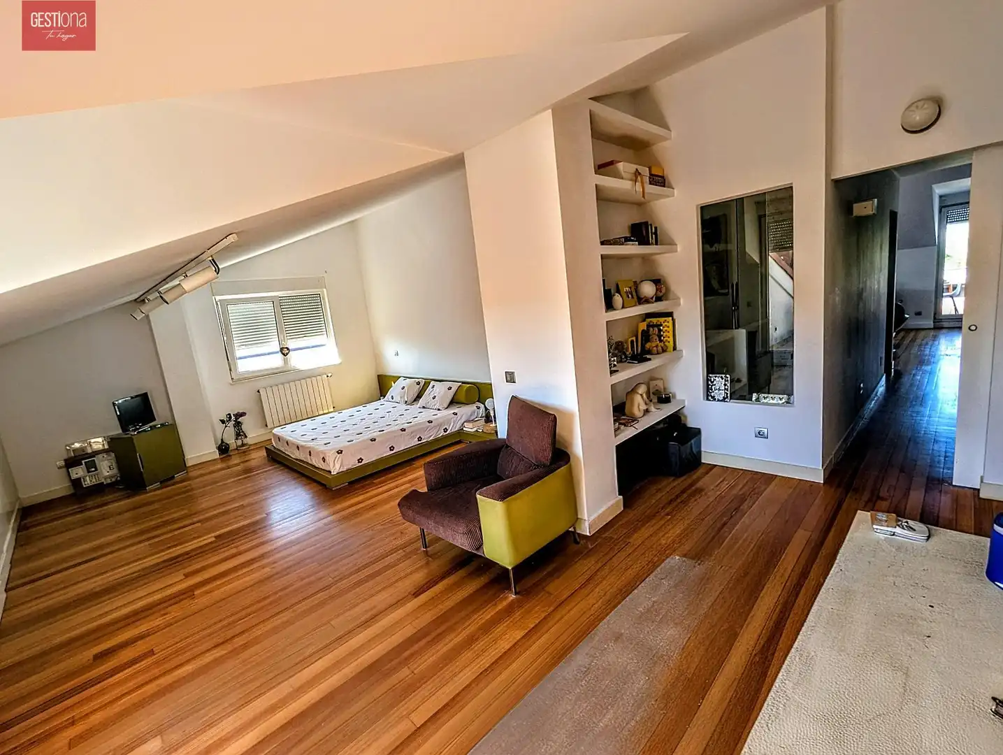 Sala d'estar de Àtic en venda en Entrambasaguas amb Calefacció i Terrassa