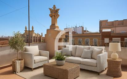 Terrassa de Àtic en venda en  Barcelona Capital amb Calefacció, Parquet i Terrassa
