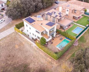 Vista exterior de Casa o xalet en venda en Girona Capital amb Terrassa i Piscina