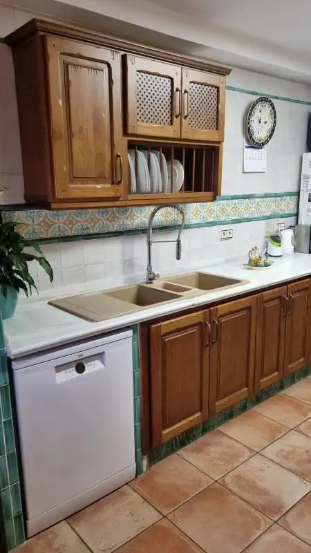Kitchen of Flat for sale in Sevilla  with Air Conditioner, Heating and Terrace