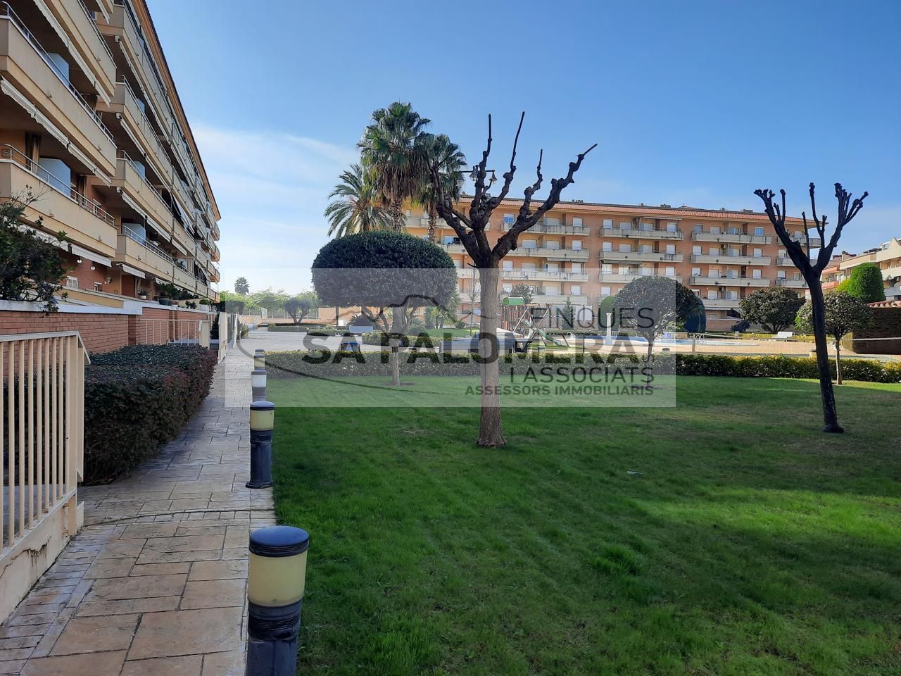 Exterior view of Flat for sale in Blanes  with Terrace and Community pool