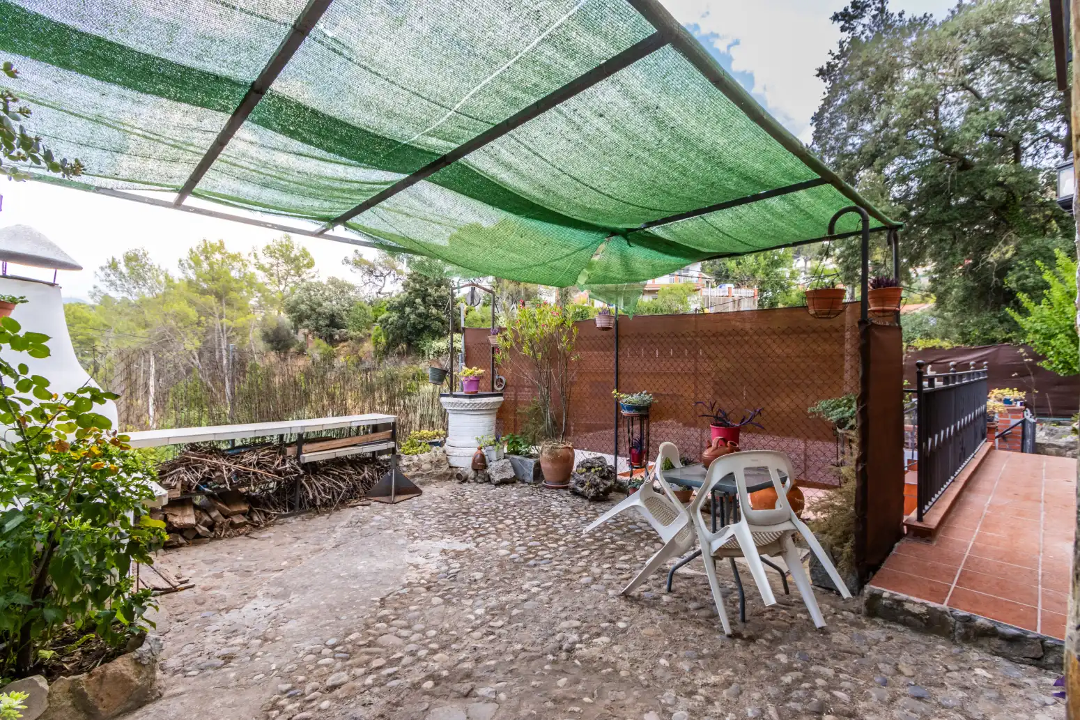 Terraza de Casa o chalet en venta en Vacarisses con Calefacción, Jardín privado y Terraza