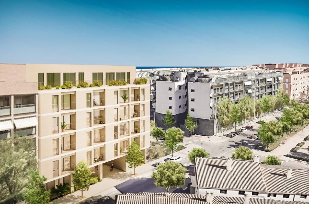 Vista exterior de Àtic en venda en Sagunto / Sagunt amb Aire condicionat, Calefacció i Jardí privat